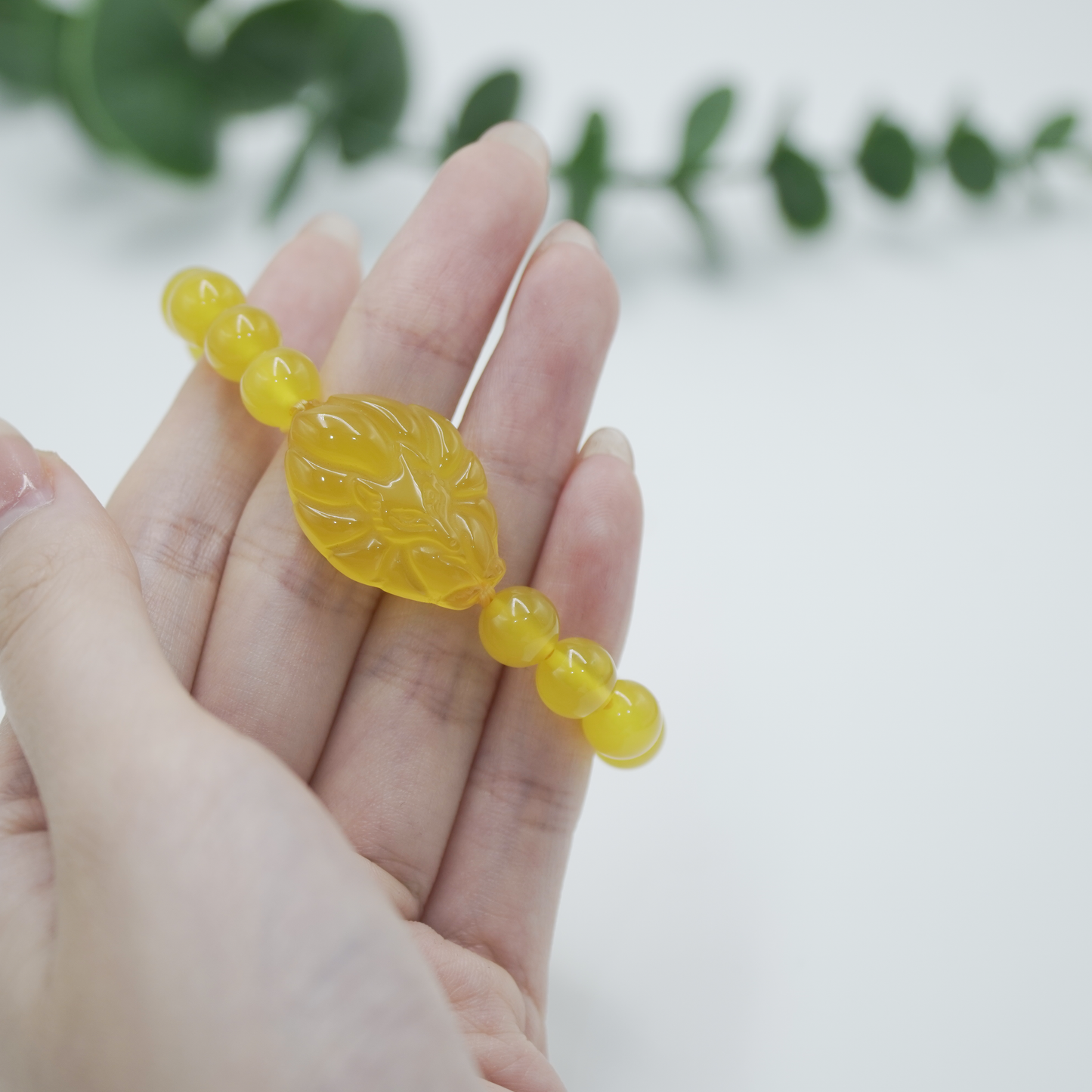 Natural Stone Fox Spirit Bracelet