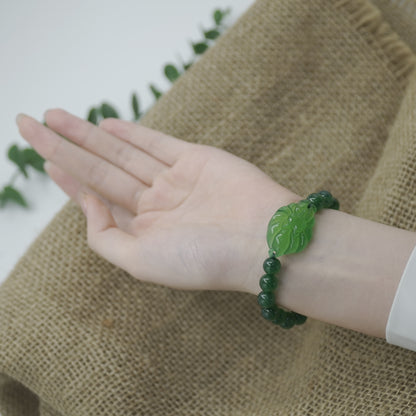 Natural Stone Fox Spirit Bracelet