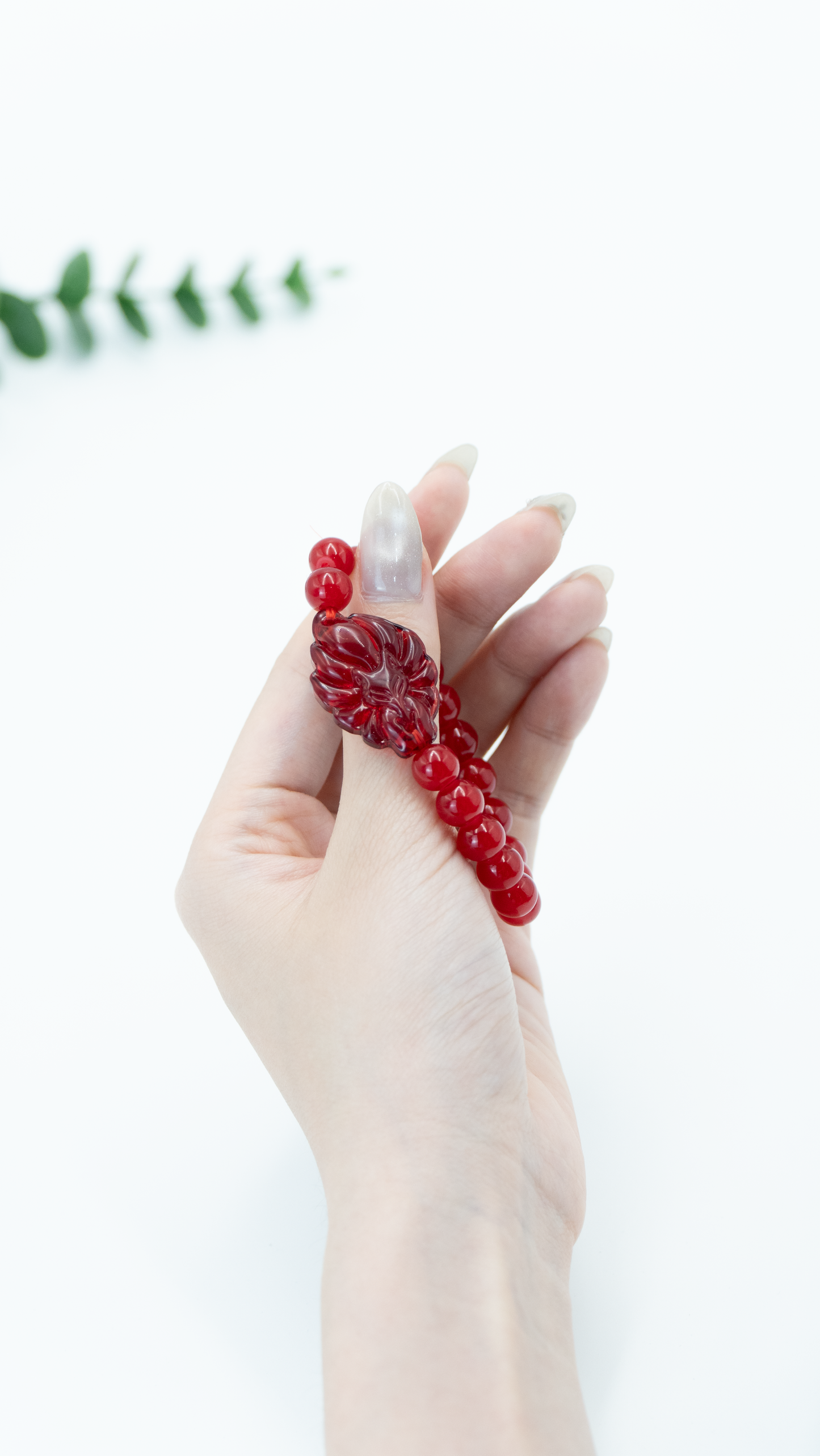 Natural Stone Fox Spirit Bracelet