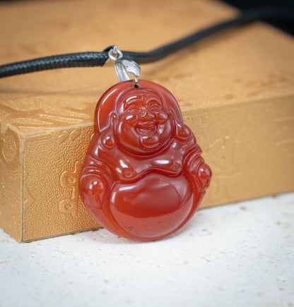 Maitreya Buddha Pendant Necklace