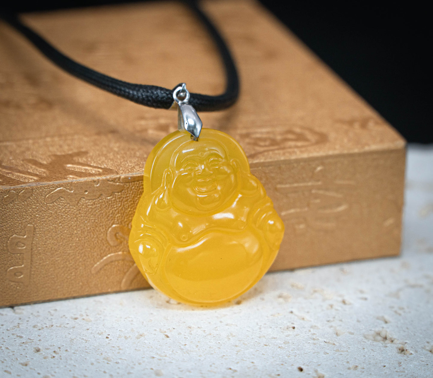 Maitreya Buddha Pendant Necklace