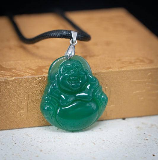 Maitreya Buddha Pendant Necklace