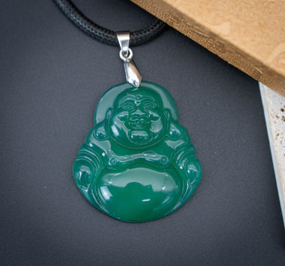 Maitreya Buddha Pendant Necklace