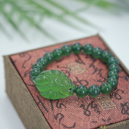 Natural Stone Fox Spirit Bracelet